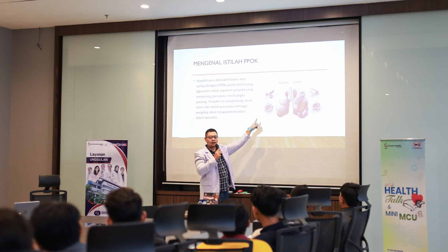 Kegiatan Health Program di PT WD Indonesia